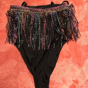 Selling: pearl rainbow crop top....comfy